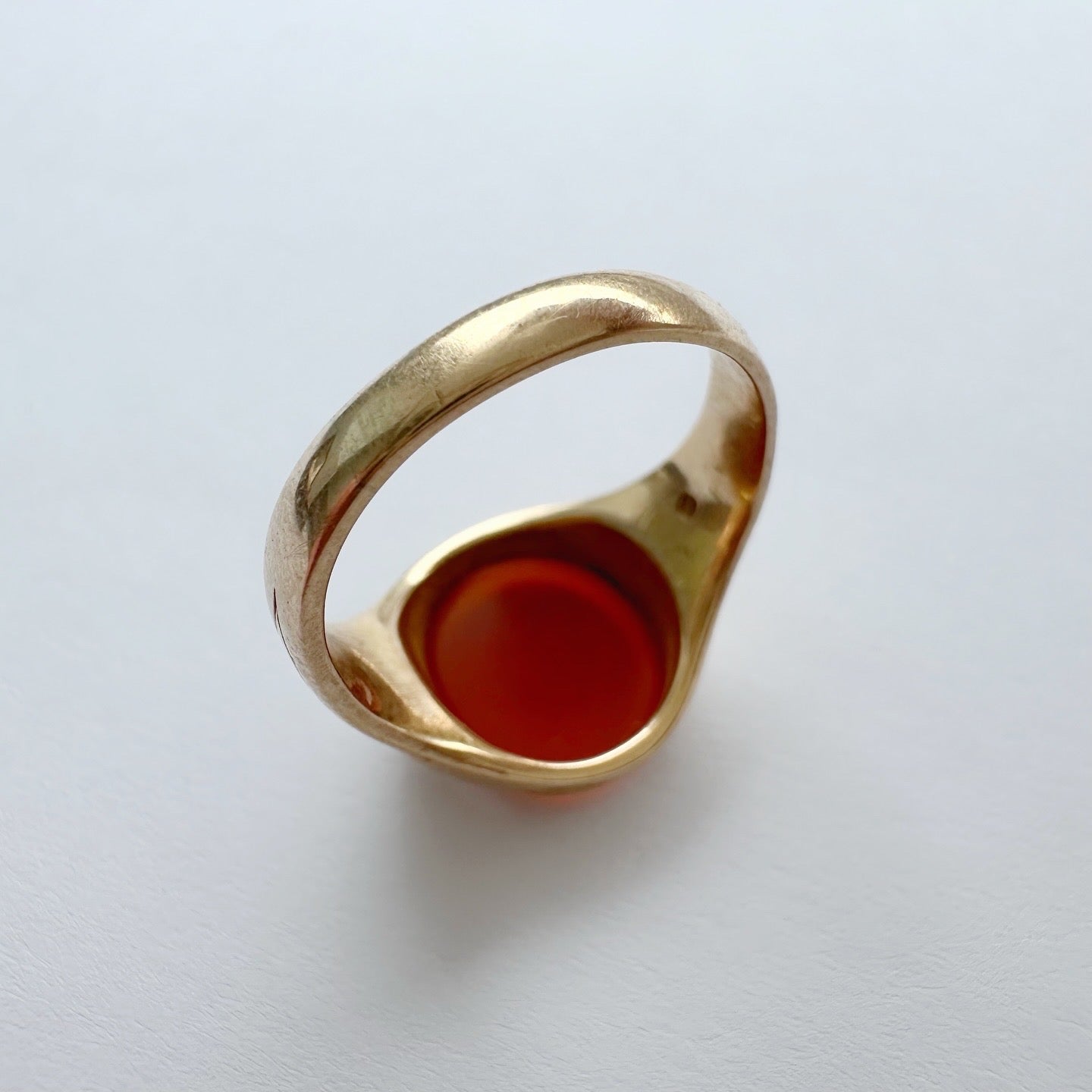 Antique 15ct & sardonyx signet ring