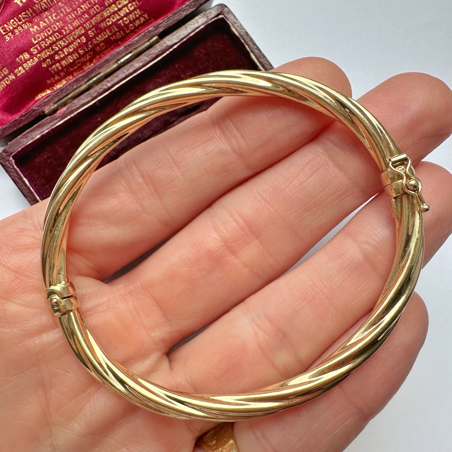 Vintage UnoAErre 9ct gold bracelet