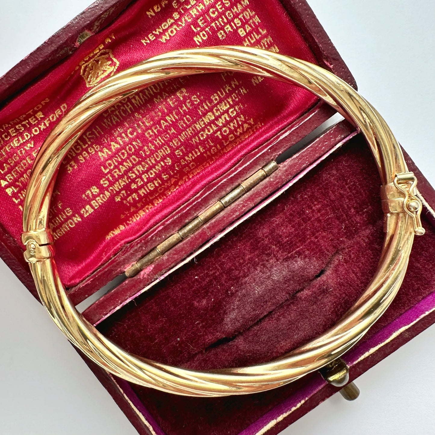 Vintage UnoAErre 9ct gold bracelet