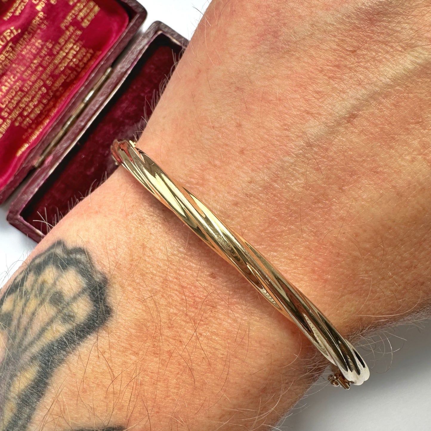 Vintage UnoAErre 9ct gold bracelet