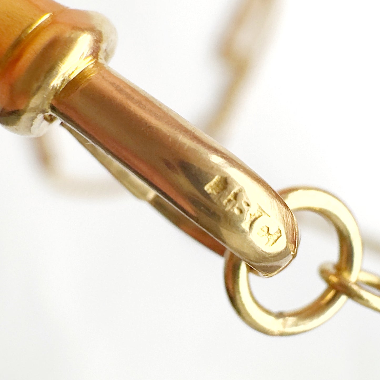 Vintage/antique 18ct gold mixed link chain