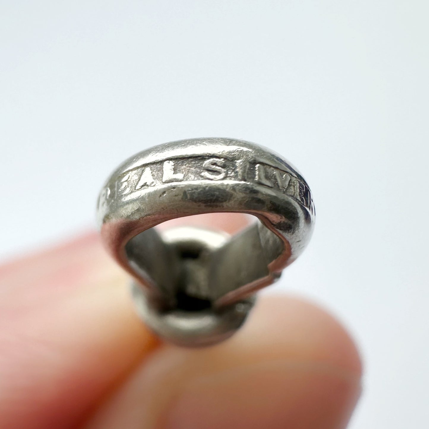 Antique silver Albertina bracelet