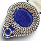 Victorian sterling silver star collar