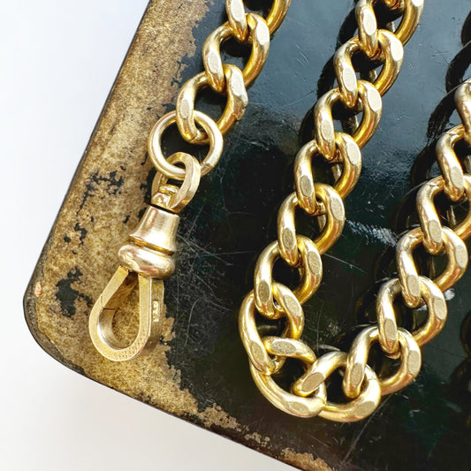 9ct gold Albert chain