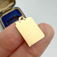 18ct gold Augis book love token