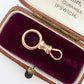 Antique 12ct gold double dog clip/spring ring clasp