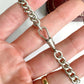 Antique Sterling silver curb bracelet