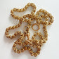 Antique 14ct gold fancy link Albert/watch chain