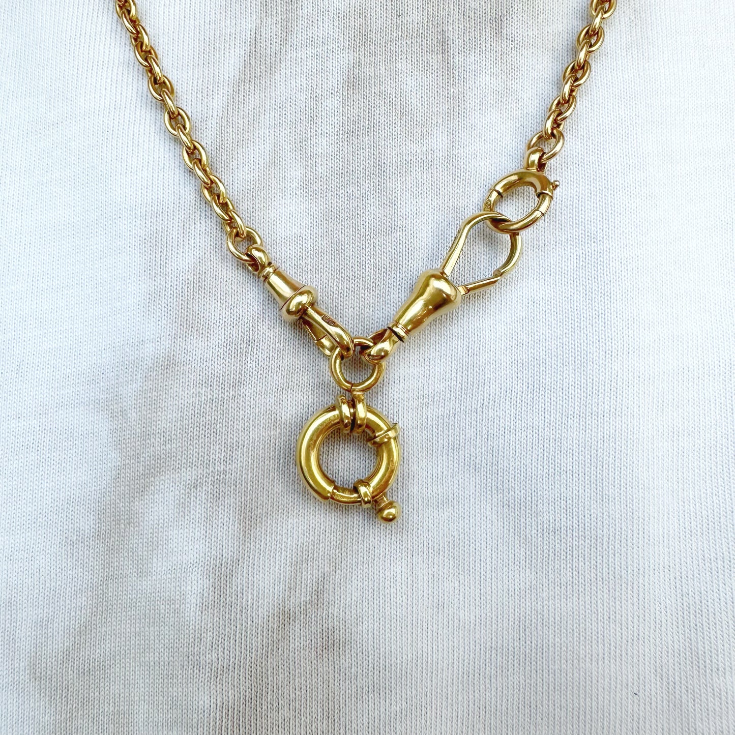 Antique/vintage 9ct gold connector