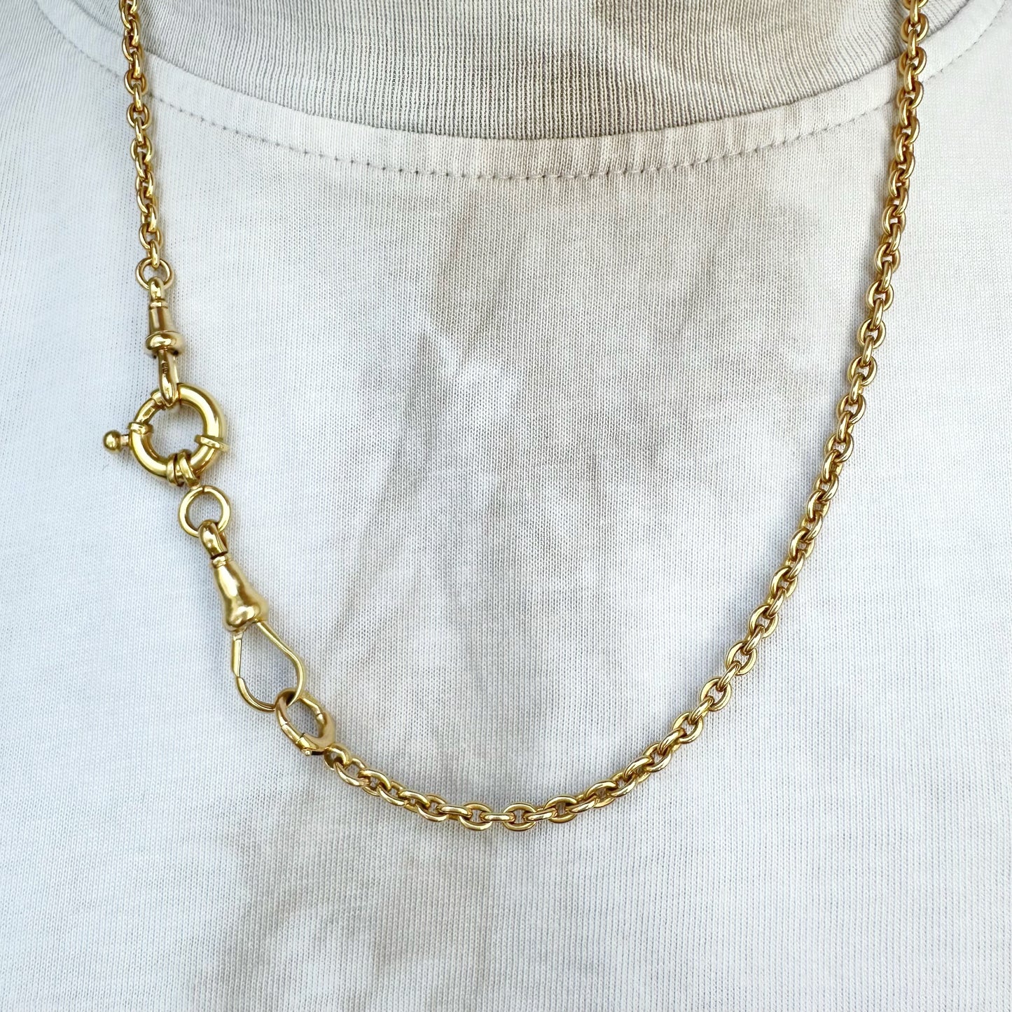 Antique/vintage 9ct gold connector