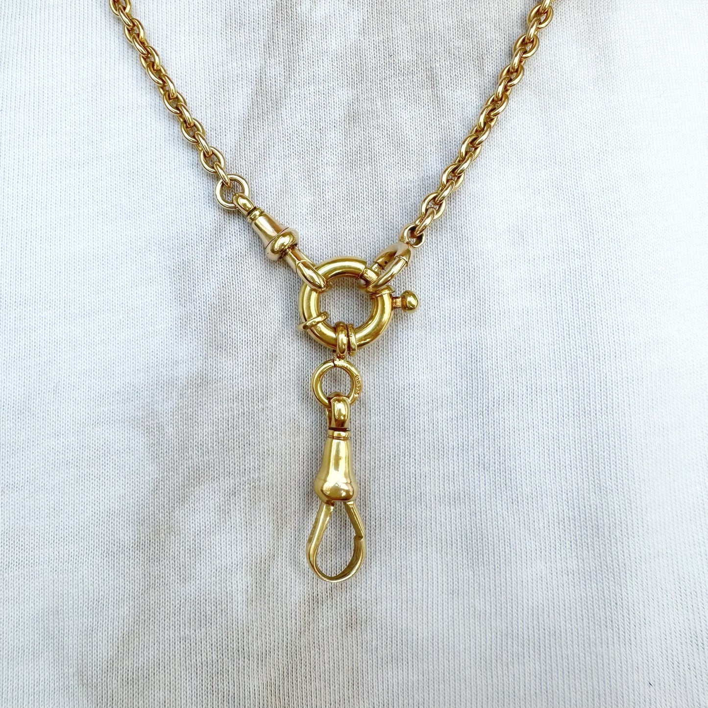 Antique/vintage 9ct gold connector