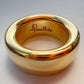 Pre-loved Pomellato 18ct gold donut band