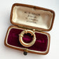 Extra large 9ct gold bolt clasp