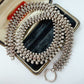 Victorian sterling silver star collar