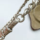 Antique Sterling silver curb bracelet