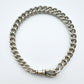 Antique Sterling silver curb bracelet