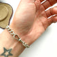 Antique Sterling silver curb bracelet