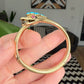 Victorian 14ct gold snake bangle