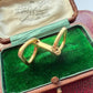 Vintage Hermes 18ct gold stirrup cufflink extender