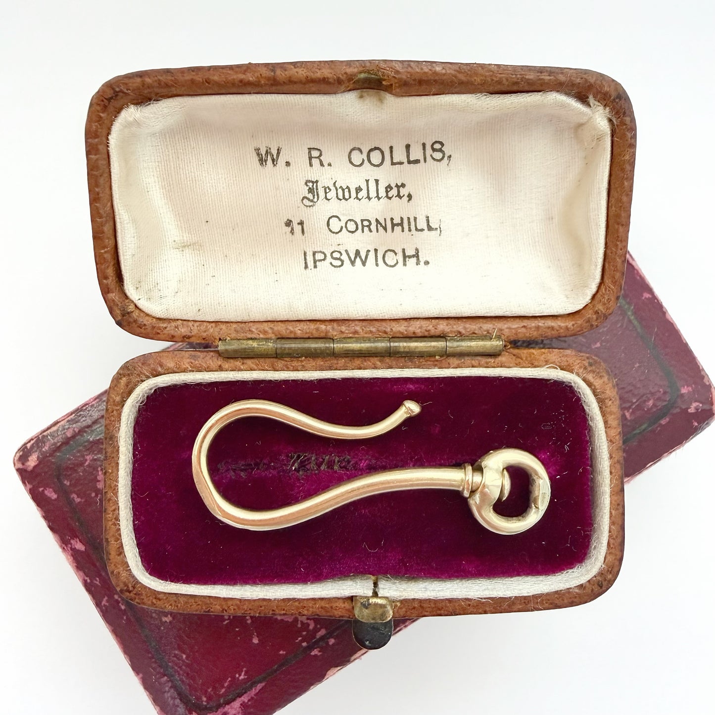 Victorian 15ct gold shepherds hook