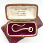 Victorian 15ct gold shepherds hook