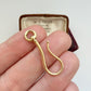 Victorian 15ct gold shepherds hook