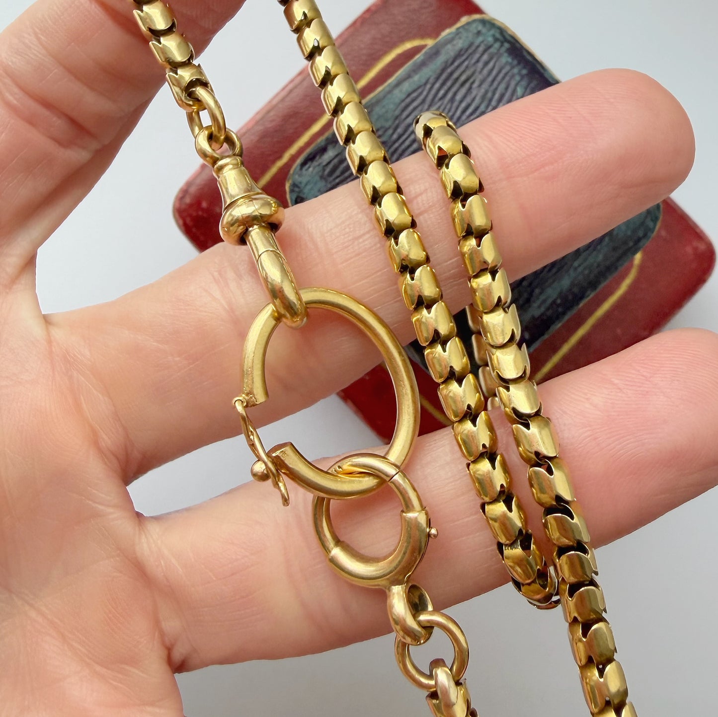 Vintage 19.2ct gold clasp/connector