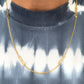 Vintage/antique 18ct gold mixed link chain