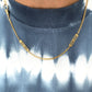 Vintage/antique 18ct gold mixed link chain