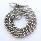 Antique Sterling silver curb bracelet