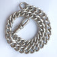 Antique Sterling silver curb bracelet