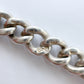 Antique Sterling silver curb bracelet