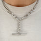 Antique Sterling silver Albert/watch chain