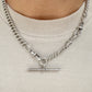 Antique Sterling silver Albert/watch chain