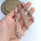 Antique Sterling silver Albert/watch chain