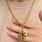 Victorian 15ct gold & garnet locket
