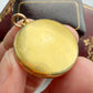 Victorian 15ct gold & garnet locket