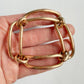 Antique 9ct gold large link bracelet
