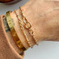 Antique 9ct rosy gold Albert watch chain