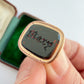 Georgian 15ct gold & bloodstone fob locket