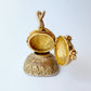 Georgian 15ct gold & bloodstone fob locket