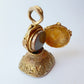 Georgian 15ct gold & bloodstone fob locket