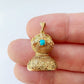 Georgian 15ct gold & bloodstone fob locket