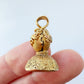 Georgian 15ct gold & bloodstone fob locket