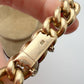 Antique 15ct gold curb bracelet