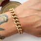 Antique 15ct gold curb bracelet