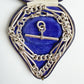 Antique silver Albert/watch chain