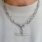 Antique silver Albert/watch chain