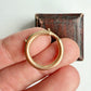 Victorian 15ct gold XL bolt ring