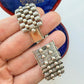 Antique silver stars cuff bracelet